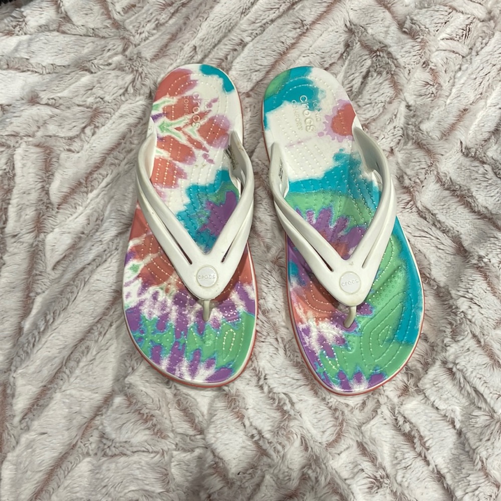 Crocs flip flops